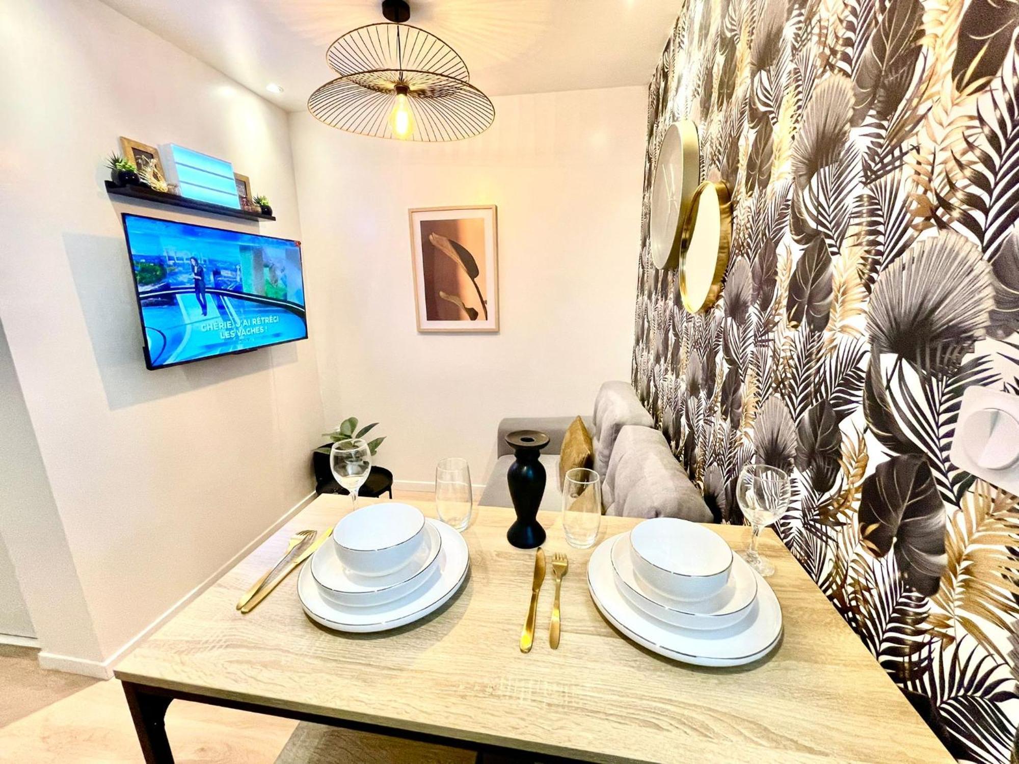 Chic Oasis In Rouen 아파트 외부 사진